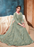 Embroidered Casual Anarkali Suit