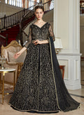 Black Anarkali Lehenga Suit