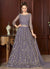 Lilac Purple Anarkali Lehenga Suit