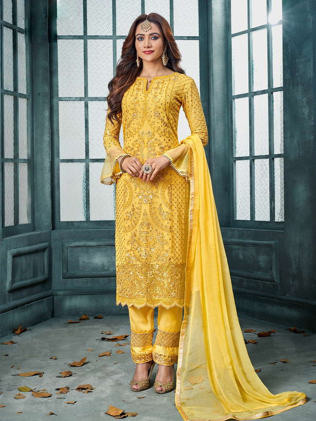 Indian Pant Suit For Ladies | Maharani Designer Boutique